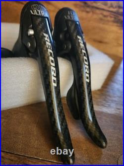 Campagnolo Record 10speed Carbon Shifters QS Ultra, Mint