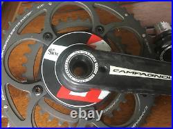 Campagnolo Record 11-Speed SRM PowerMeter 50/34T 172.5mm Crankset Bike