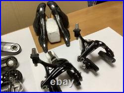 Campagnolo Record 11s Groupset 2x11 Mechanical 170mm 53/39T Carbon Road VG Used