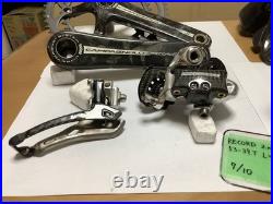 Campagnolo Record 11s Groupset 2x11 Mechanical 170mm 53/39T Carbon Road VG Used