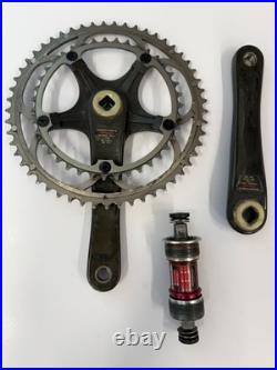 Campagnolo Record 172.5 mm 10-Speed 53/39T Carbon Crankset, Used