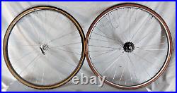 Campagnolo Record 700c Road Bike Wheel Set Gray Campy 36S 126mm Fast USA Shipper