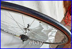 Campagnolo Record 700c Road Bike Wheel Set Gray Campy 36S 126mm Fast USA Shipper