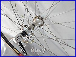 Campagnolo Record 700c Road Bike Wheel Set Gray Campy 36S 126mm Fast USA Shipper