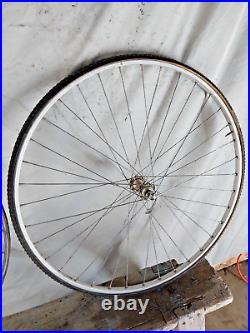 Campagnolo Record 700c Road Bike Wheel Set Tubular Campy 32/36S 130mm US Shipper