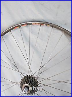 Campagnolo Record 700c Road Bike Wheel Set Tubular Campy 32/36S 130mm US Shipper