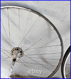 Campagnolo Record 700c Road Bike Wheel Set Tubular Campy 32/36S 130mm US Shipper