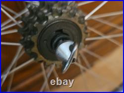 Campagnolo Record 700c Road Bike Wheel Set Tubular Campy 36/36 Holes 126mm Tires