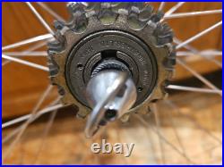Campagnolo Record 700c Road Bike Wheel Set Tubular Campy 36/36 Holes 126mm Tires