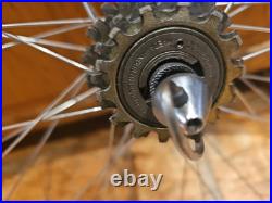 Campagnolo Record 700c Road Bike Wheel Set Tubular Campy 36/36 Holes 126mm Tires