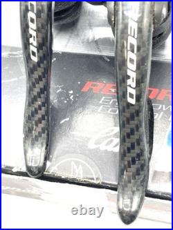 Campagnolo Record 9 Speed Shifter Set Carbon BB System Campy NOS Vintage