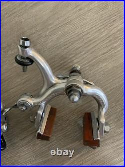 Campagnolo Record Brake Calipers 42-52 MM Reach Recessed Mounts Mathauser Pads