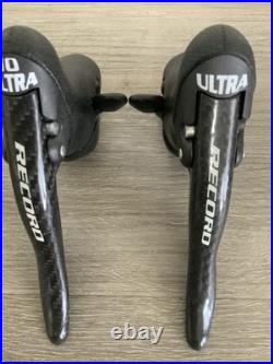 Campagnolo Record Brake / Shifter Set 10 Speed Carbon Double Or Triple Ergo