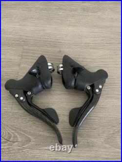 Campagnolo Record Brake / Shifter Set 10 Speed Carbon Double Or Triple Ergo