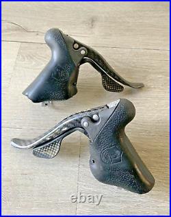 Campagnolo Record Brake / Shifter Set 10 Speed Double Or Triple Ergo Carbon