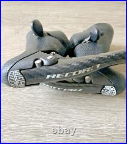 Campagnolo Record Brake / Shifter Set 9 Speed Double Or Triple Ergo Carbon