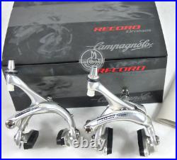 Campagnolo Record Brake set Silver Dual Pivot BRAKESET 10 speed Bicycle NOS