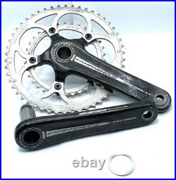 Campagnolo Record CT 172.5mm Crankset 2x10 Speed Carbon Fiber Ultra Torque 50/34