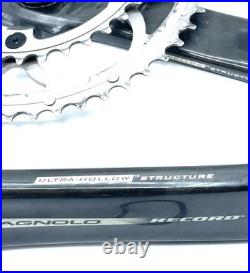 Campagnolo Record CT 172.5mm Crankset 2x10 Speed Carbon Fiber Ultra Torque 50/34
