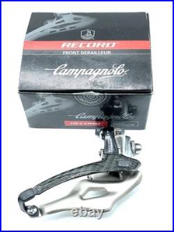 Campagnolo Record CT 2x10 Speed Braze-On Front Derailleur FD5-RE2BCT NOS NIB