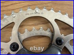 Campagnolo Record CT Crankset, Square Taper 172.5 50/34 LOW MILES