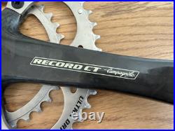 Campagnolo Record CT Crankset, Square Taper 172.5 50/34 LOW MILES