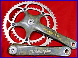 Campagnolo Record Carbon 10 Speed Crankset 53/39 x 172.5 mm Square Taper