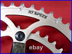 Campagnolo Record Carbon 10 Speed Crankset 53/39 x 172.5 mm Square Taper