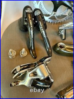 Campagnolo Record Carbon 10 Speed Group Set, 175mm, 53/39, 2x10s, English BB Campagnolo Record Carbon 10 Speed Group Set, 175mm, 53/39, 2x10s, English BB