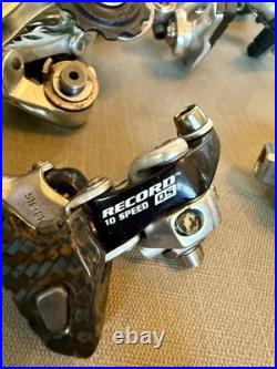 Campagnolo Record Carbon 10 Speed Group Set, 175mm, 53/39, 2x10s, English BB Campagnolo Record Carbon 10 Speed Group Set, 175mm, 53/39, 2x10s, English BB