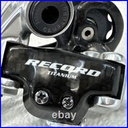 Campagnolo Record Carbon 10s Rear Derailleur Medium Cage RD4-REXM NOS Campagnolo Record Carbon 10s Rear Derailleur Medium Cage RD4-REXM NOS