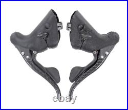 Campagnolo Record Carbon BB System 2x 10 Speed Road Bike Shifter Set Left/Right