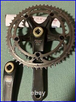 Campagnolo Record Carbon Crankset 10 Speed 52/39 172.5mm 135 BCD Square Taper