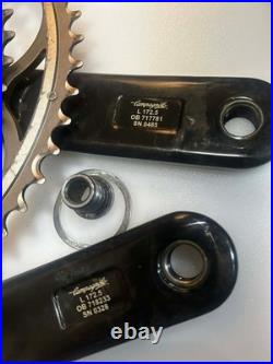 Campagnolo Record Carbon Crankset 53/39T 10 Speed 172.5mm