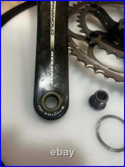 Campagnolo Record Carbon Crankset 53/39T 10 Speed 172.5mm
