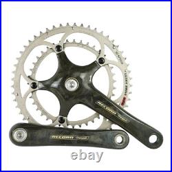 Campagnolo Record Carbon Crankset 53/39T 2x10-Speed 172.5mm Crank Arms Road Bike
