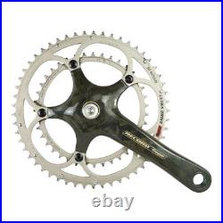 Campagnolo Record Carbon Crankset 53/39T 2x10-Speed 172.5mm Crank Arms Road Bike