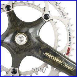 Campagnolo Record Carbon Crankset 53/39T 2x10-Speed 172.5mm Crank Arms Road Bike
