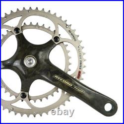 Campagnolo Record Carbon Crankset 53/39T 2x10-Speed 172.5mm Crank Arms Road Bike