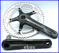 Campagnolo Record Carbon Fiber Crankset 175mm With 53/39 Rings Ultra Torque