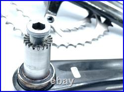 Campagnolo Record Carbon Fiber Crankset 175mm With 53/39 Rings Ultra Torque
