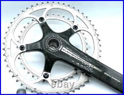 Campagnolo Record Carbon Fiber Crankset 175mm With 53/39 Rings Ultra Torque