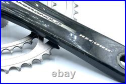 Campagnolo Record Carbon Fiber Crankset 175mm With 53/39 Rings Ultra Torque