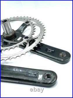 Campagnolo Record Carbon Fiber Crankset 175mm With 53/39 Rings Ultra Torque