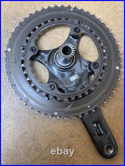 Campagnolo Record Carbon Ultra Torque 2 x 11 Spd Road Bike Crankset 175mm 52/36t