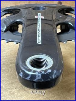 Campagnolo Record Carbon Ultra Torque 2 x 11 Spd Road Bike Crankset 175mm 52/36t