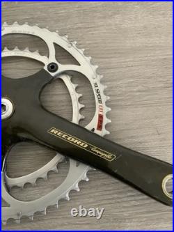 Campagnolo Record Crankset Double 53-39 Tooth 172.5 MM Arm Length 10 Or 9 Speed