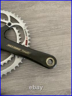 Campagnolo Record Crankset Double 53-39 Tooth 172.5 MM Arm Length 10 Or 9 Speed