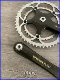 Campagnolo Record Crankset Double 53-39 Tooth 172.5 MM Arm Length 10 Or 9 Speed