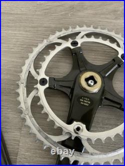 Campagnolo Record Crankset Double 53-39 Tooth 172.5 MM Arm Length 10 Or 9 Speed